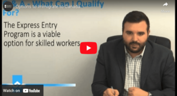 Options to Immigrate to Canada Video