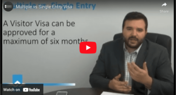 Multiple vs Single Entry Visa Video