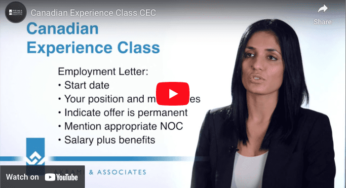 Canadian Experience Class CEC Video