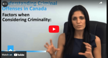 Understanding Criminal Offenses Video