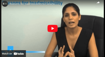 Reasons for Inadmissibility to Canada Video