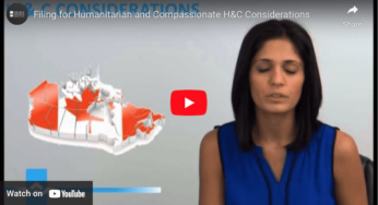 Filing for Humanitarian and Compassionate Considerations Video