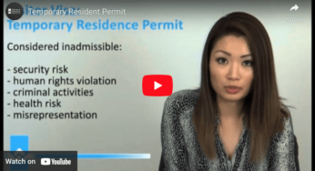 Temporary Resident Permit Video