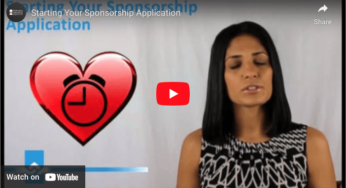 Starting Your Sponsorship Application Video