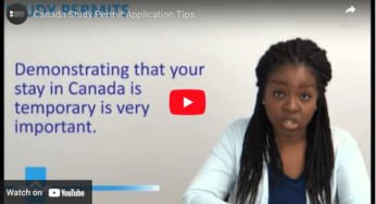Canada Study Permit Application Tips Video