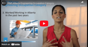PNP Alberta Engineering Occupation Category Video
