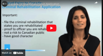 Canada Criminal Rehabilitation Application Video