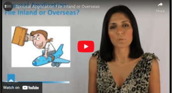 Spousal Application File Inland or Overseas Video