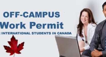 On And Off Campus Work Permit