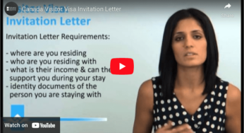 Canada Visitor Visa Invitation Letter Video