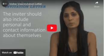 Visitor Visa Invitation Letter Video