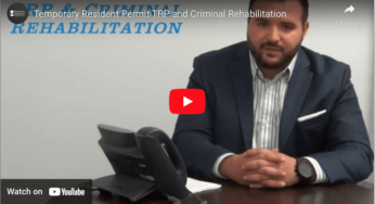 Temporary Resident Permit TRP and Criminal Rehabilitation Video