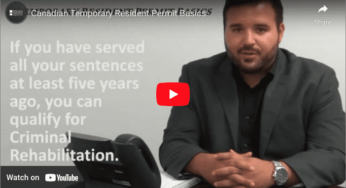 Canadian Temporary Resident Permit Basics Video