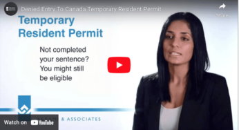 Denied Entry To Canada Temporary Resident Permit Video