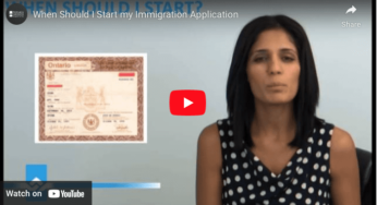 When Should I Start my Immigration Application Video