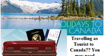 Travelling as Tourist to Canada