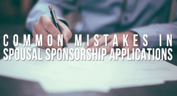 Common Mistakes on Spousal Sponsorship Applications