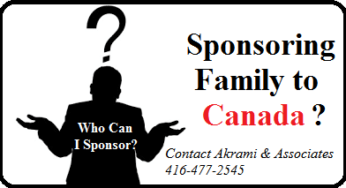 Sponsoring Family to Canada
