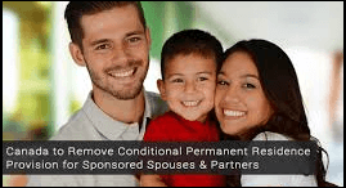Conditional Permanent Residence for Spouses and Partners Removed
