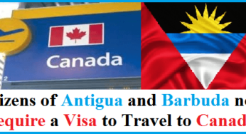 Citizens of Antigua and Barbuda Now Require a Visa to Travel to Canada