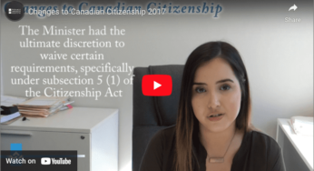 Changes to Canadian Citizenship Video