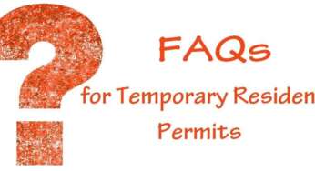 FAQs for Temporary Resident Permits