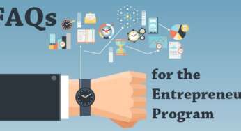 FAQs for the Entrepreneur Program