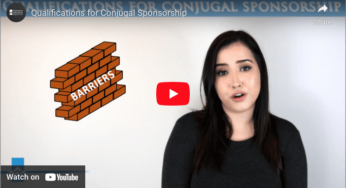 Qualifications for Conjugal Sponsorship Video
