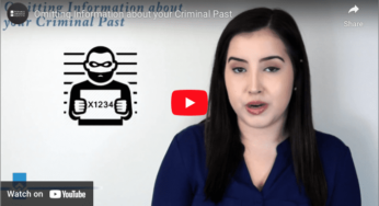 Omitting Information about your Criminal Past Video