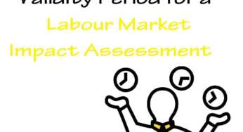 Validity Period for a Labour Market Impact Assessment