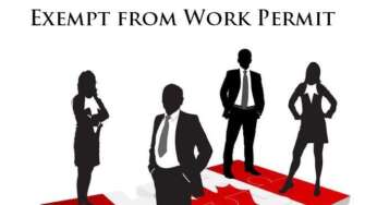Business Visitors Exempt from Work Permit
