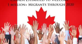 Canada Estimated to Welcome 1 million Migrants through 2020