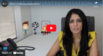What is Misrepresentation Video