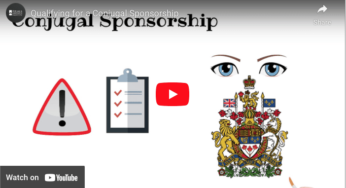 Qualifying for a Conjugal Sponsorship