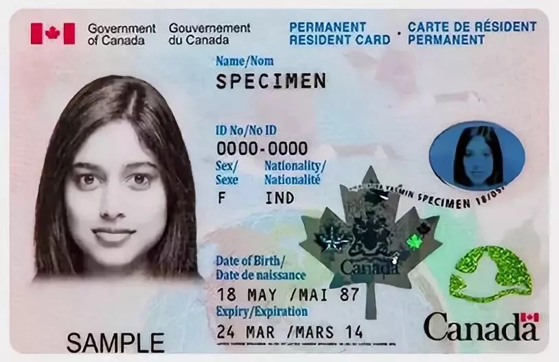PR Card of Canada